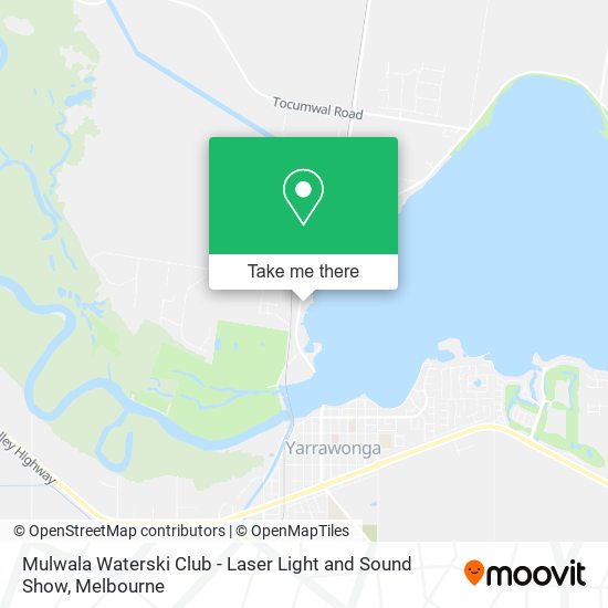 Mulwala Waterski Club - Laser Light and Sound Show map