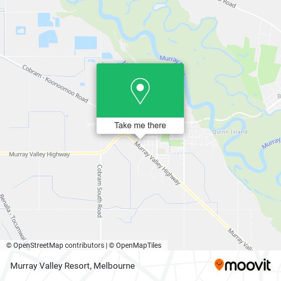 Murray Valley Resort map