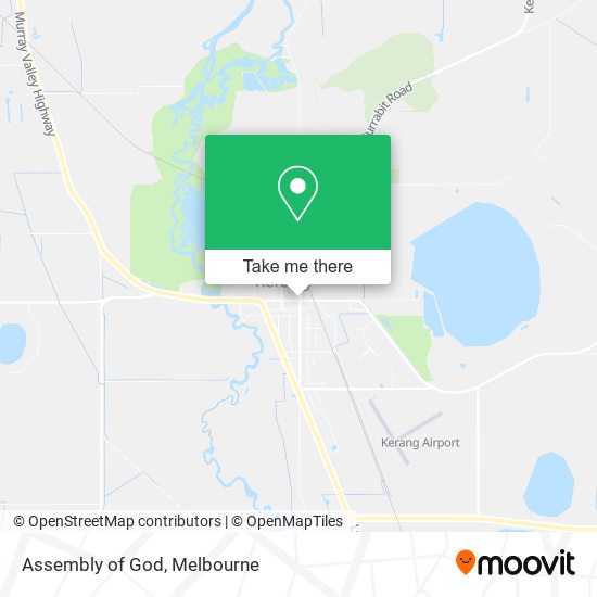 Assembly of God map