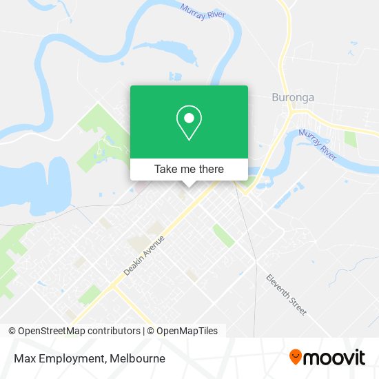 Max Employment map