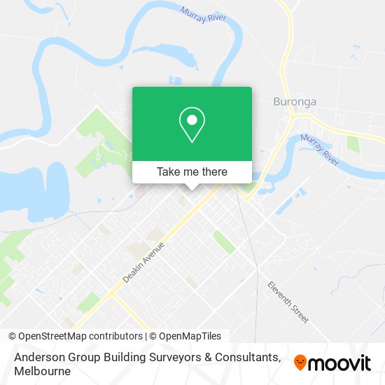 Anderson Group Building Surveyors & Consultants map