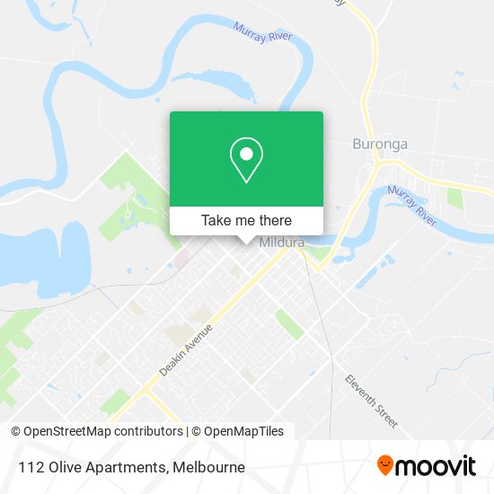 112 Olive Apartments map