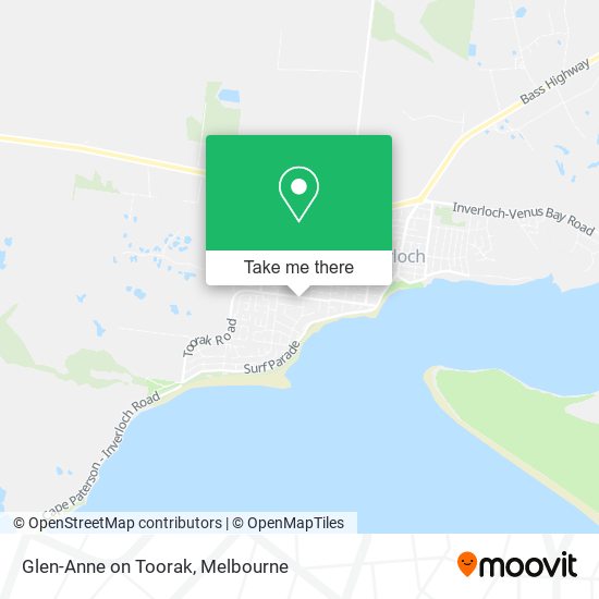 Mapa Glen-Anne on Toorak