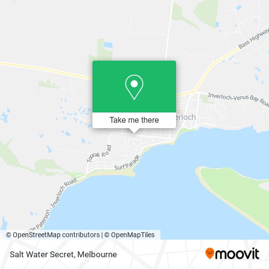 Mapa Salt Water Secret