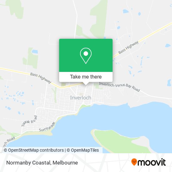 Normanby Coastal map