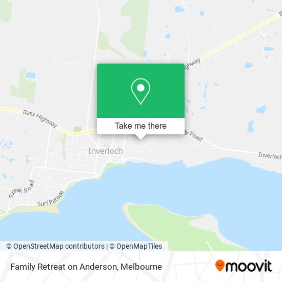 Family Retreat on Anderson map