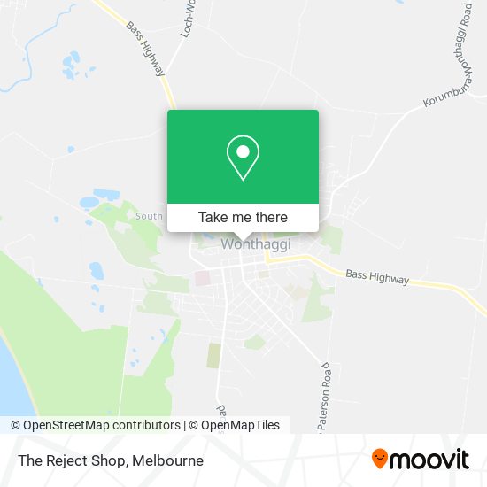 The Reject Shop map