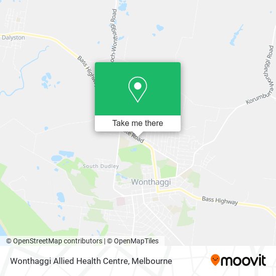 Wonthaggi Allied Health Centre map