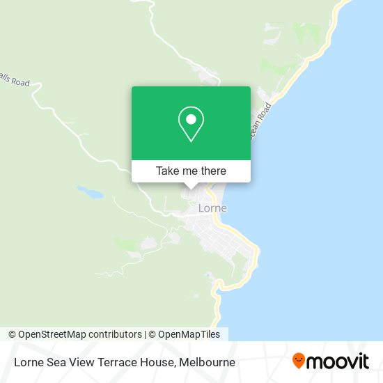Lorne Sea View Terrace House map