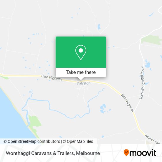 Wonthaggi Caravans & Trailers map