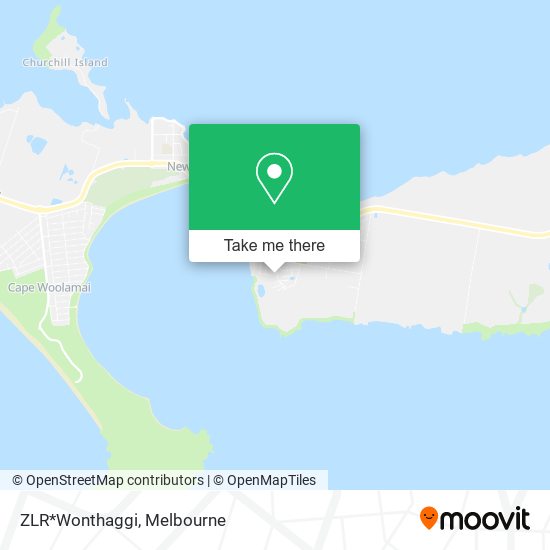ZLR*Wonthaggi map