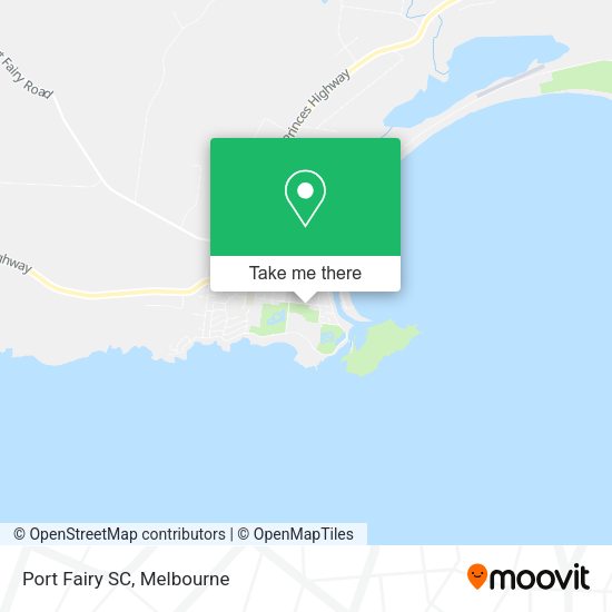Port Fairy SC map