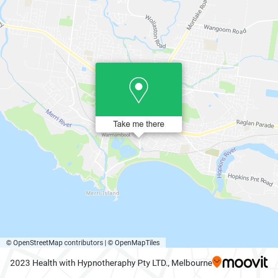 2023 Health with Hypnotheraphy Pty LTD. map