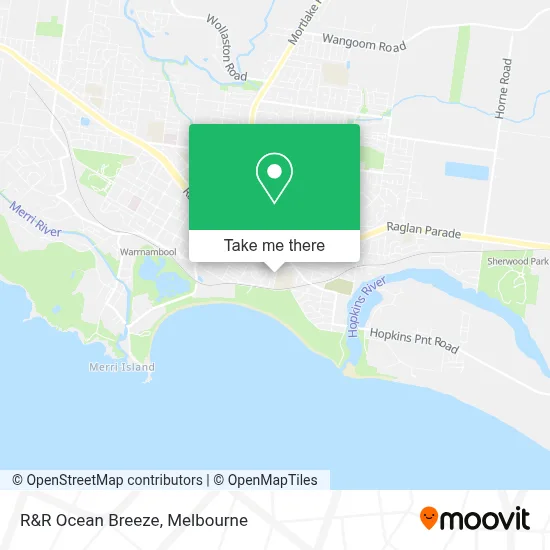 Mapa R&R Ocean Breeze