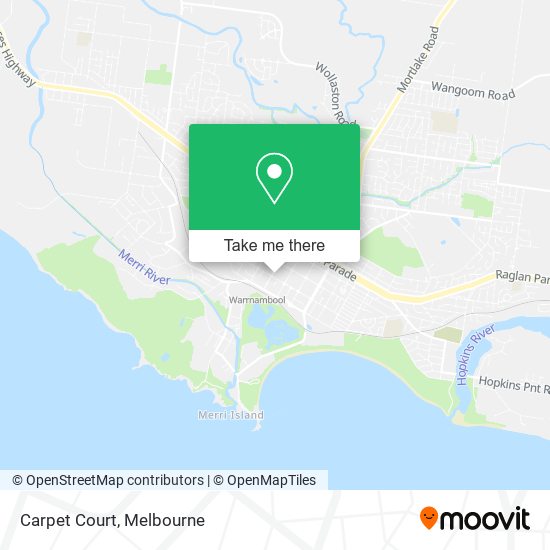 Carpet Court map
