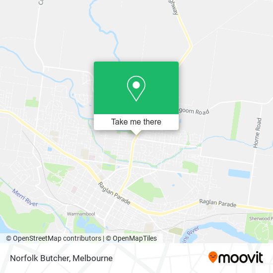 Norfolk Butcher map