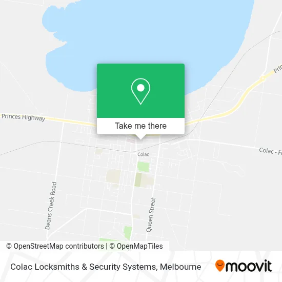 Mapa Colac Locksmiths & Security Systems