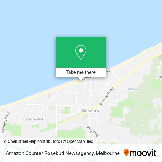 Amazon Counter-Rosebud Newsagency map