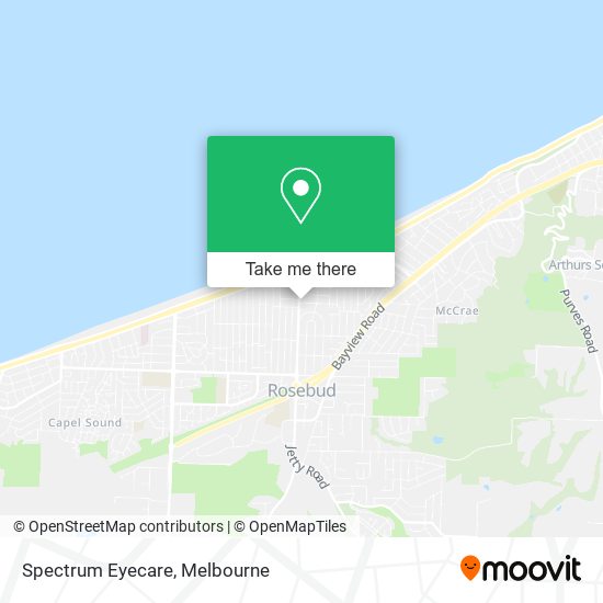 Spectrum Eyecare map