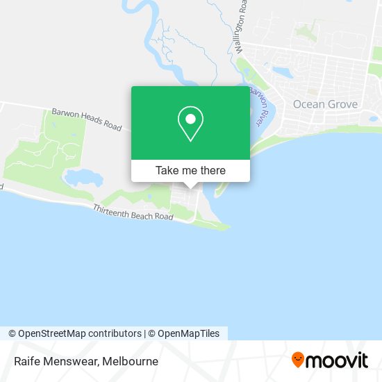 Raife Menswear map