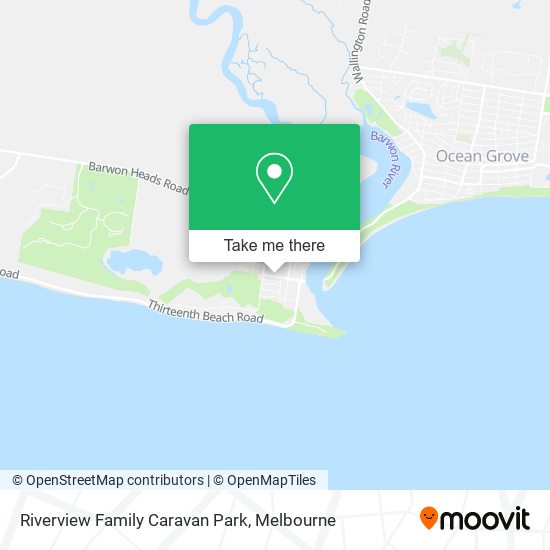 Riverview Family Caravan Park map