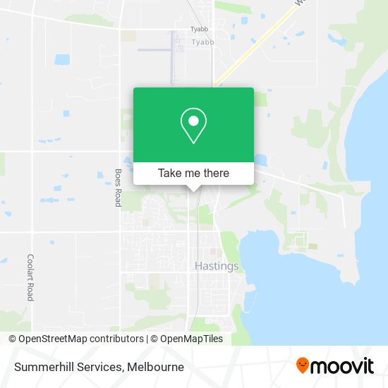 Summerhill Services map