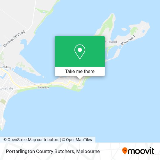 Portarlington Country Butchers map