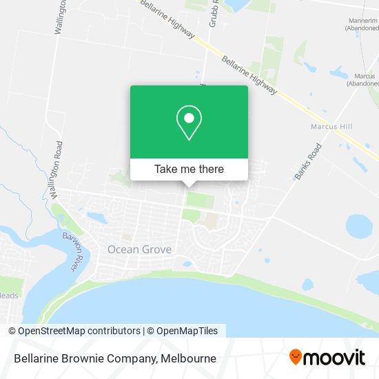 Bellarine Brownie Company map