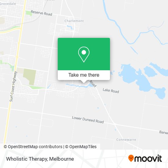 Wholistic Therapy map