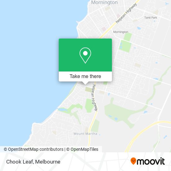 Chook Leaf map