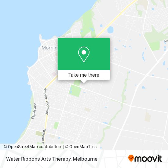 Water Ribbons Arts Therapy map