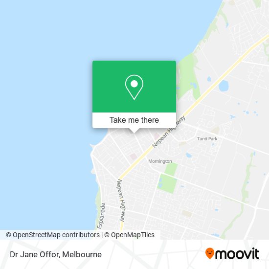 Dr Jane Offor map