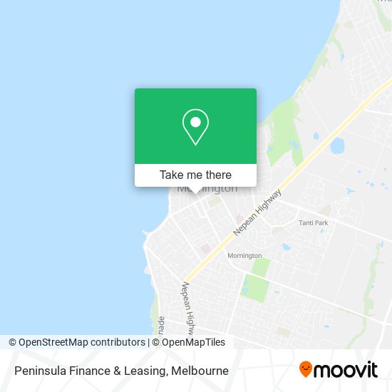 Peninsula Finance & Leasing map
