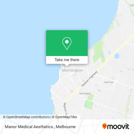 Manor Medical Aesthetics. map