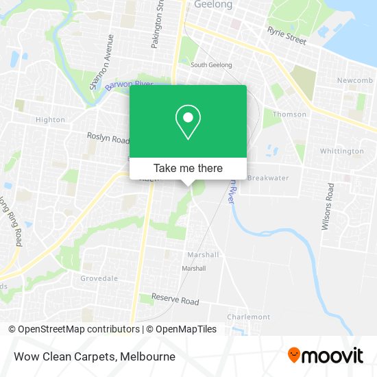 Wow Clean Carpets map