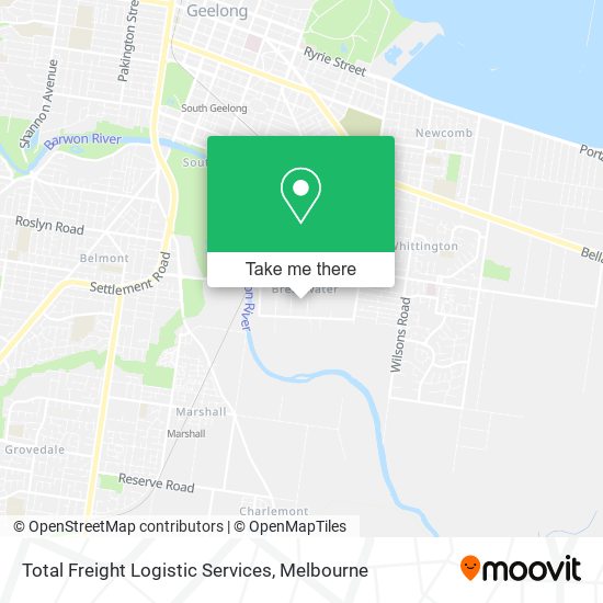 Total Freight Logistic Services map