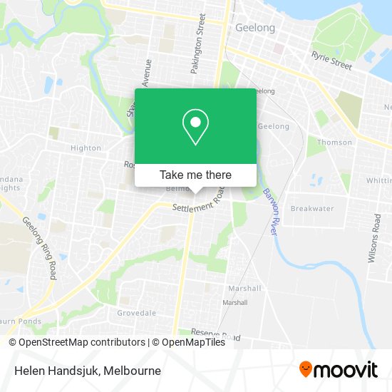 Helen Handsjuk map