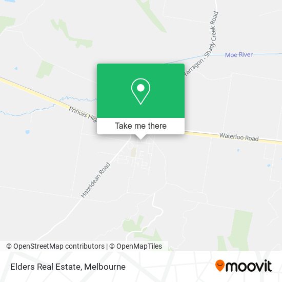 Elders Real Estate map