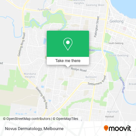 Novus Dermatology map