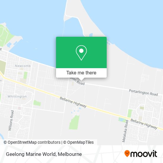 Geelong Marine World map