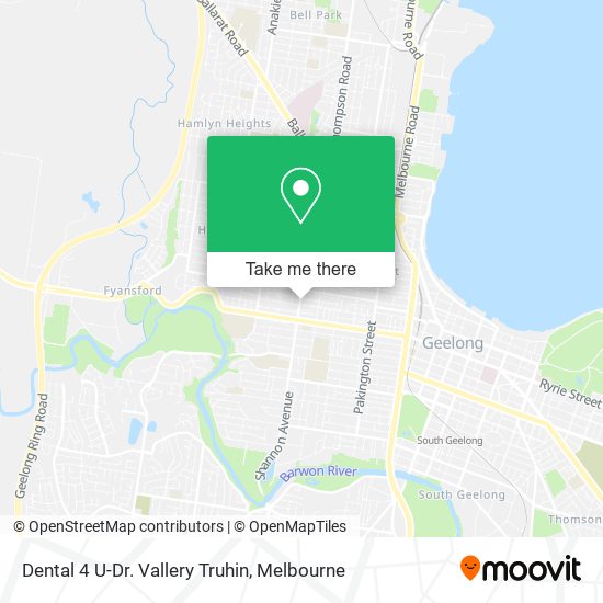 Dental 4 U-Dr. Vallery Truhin map
