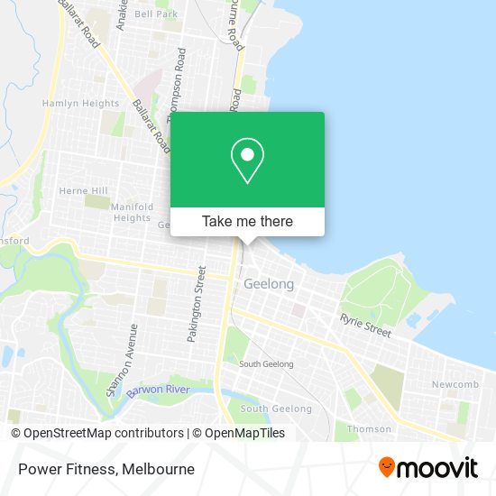 Power Fitness map