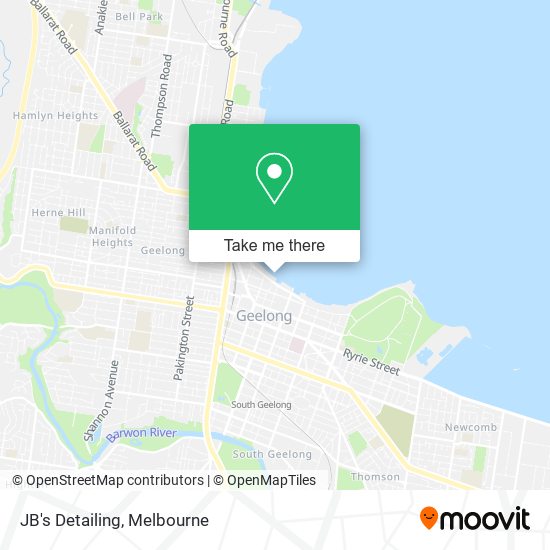 JB's Detailing map