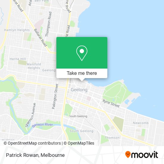 Patrick Rowan map