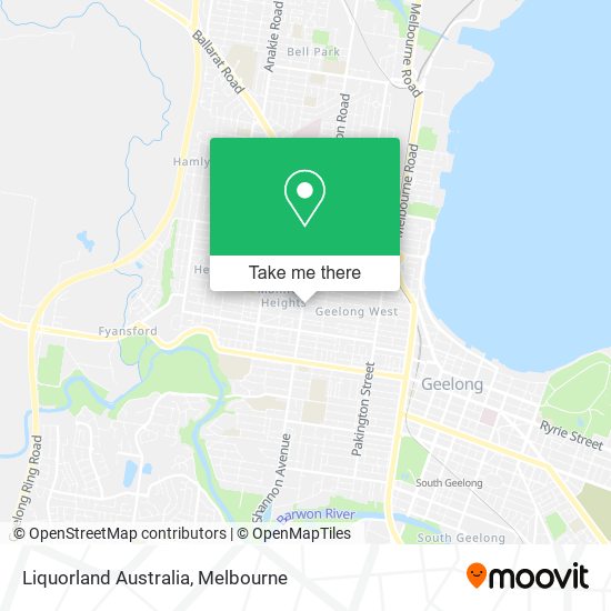 Liquorland Australia map