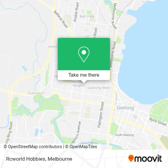 Mapa Rcworld Hobbies