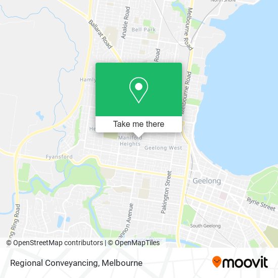 Regional Conveyancing map