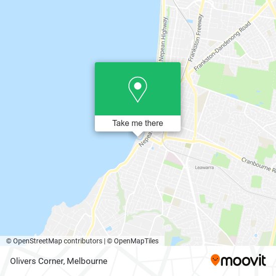 Olivers Corner map