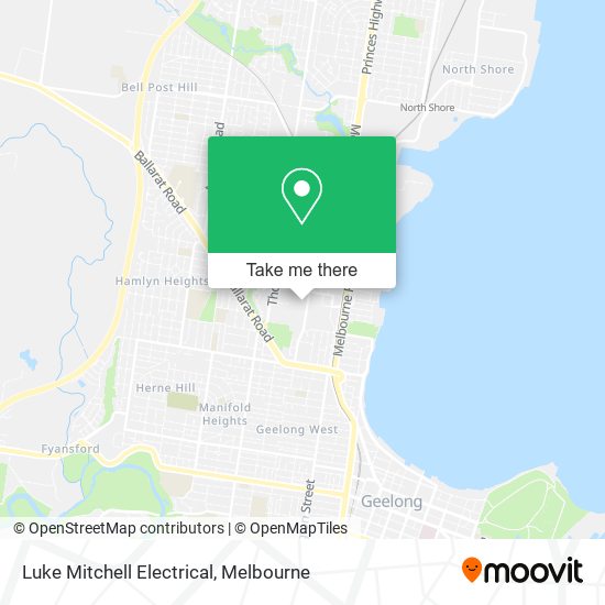 Mapa Luke Mitchell Electrical