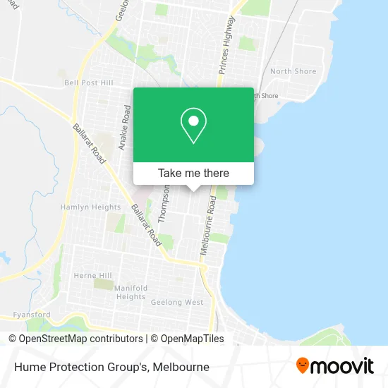 Mapa Hume Protection Group's